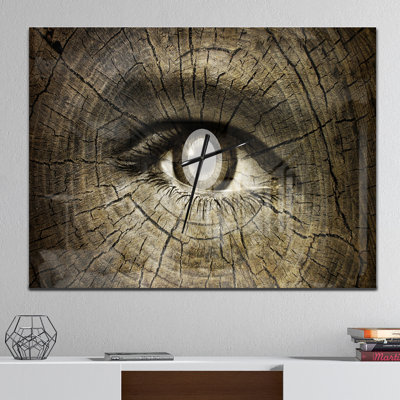 Aging Eyes - Farmhouse Wall Clock