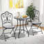 Tabouret d'extérieur en métal 18 po Savu