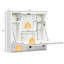 Hideaway Space-Saving Wall-Mounted Floating Desk with Storage-1534359551