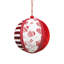 Ornement d'arbre de Noël en tissu The Holiday Aisle®