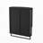 23.62" Modern Arched Glass Double-Door Wardrobe with Shatterproof Non-Glass Mirror,Double-Layer Storage-1844160533