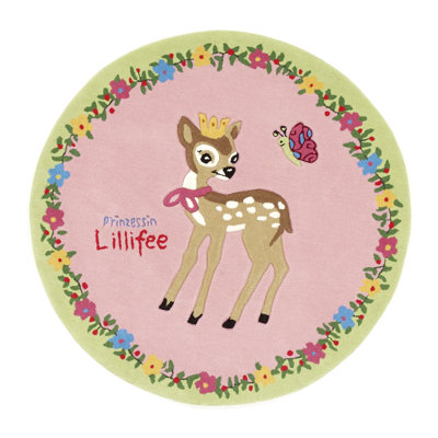 Princess Lillifee Pink Area Rug