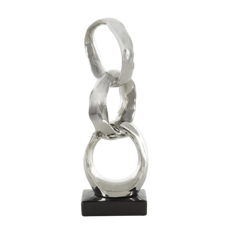 Sculpture abstraite Cole and Gray, Argent