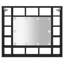 Ivenita Flat Makeup / Shaving Mirror with Shelves-403490261