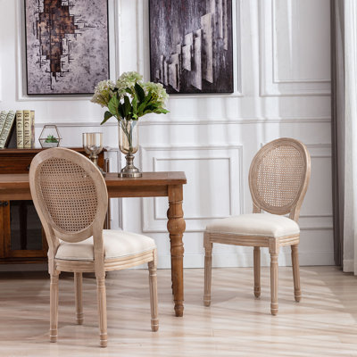 Chaise de salle à manger en bois massif
