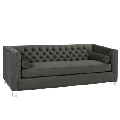 Shepshed 84'' Velvet Sofa