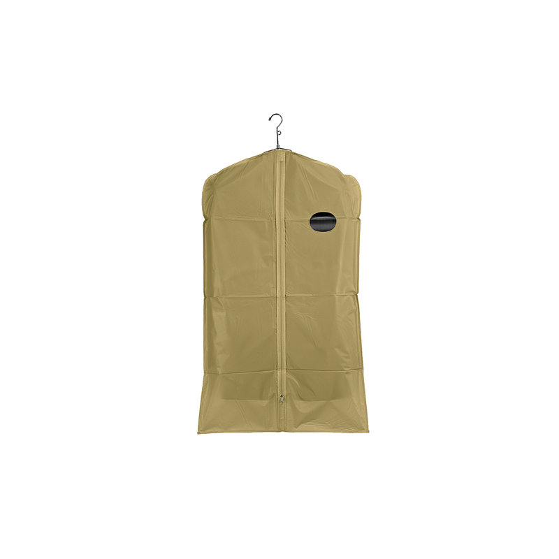 Sac à vêtements en vinyle, Beige