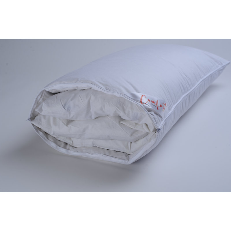 Coussin en duvet d'oie très confortable, classique et luxueux pour hôtel, hypoallergénique
