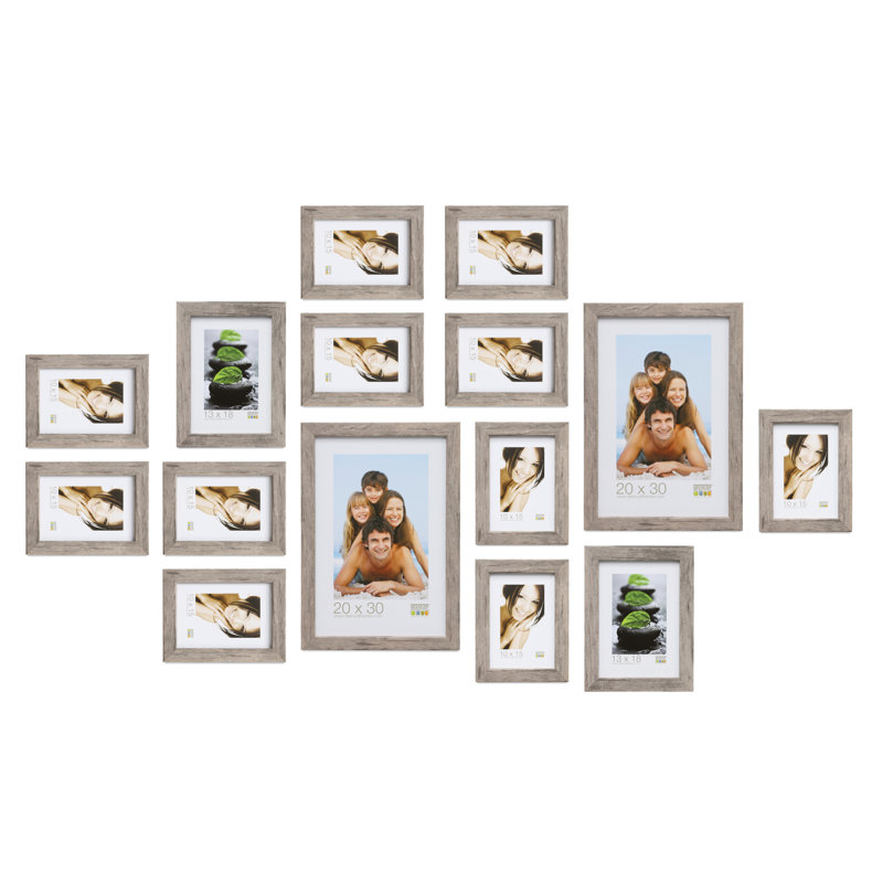Burleson Grey Wood Picture Frame