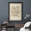 Œuvre encadrée de qualité supérieure - reproduction de fleurs rétro pour décoration de salon - 26 po x 36 po-116327101