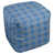 Blue/Navy/Silver Polyester Blend