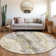 Machine Washable Indoor/Outdoor Cinead ACN1709 Gold Rug