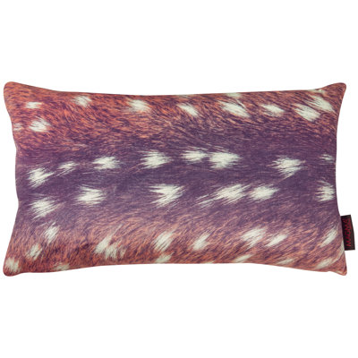 Into The Wild Deer Lumbar Pillow