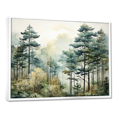 Décorations murales «Tonalis Whispering Pines Pointillism I»