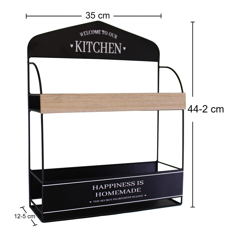 Fleischmann 2 Piece Tiered Shelf