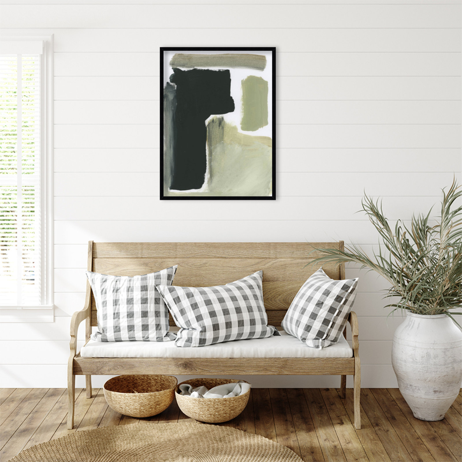 Cleve "Total" Print by Dan Hobday, Black, 33" H x 25" W
