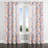 French Country Room Darkening Curtains - Pink Azelie Grommet Curtain - 1 Panel-646129080-646129081