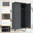 Tall Metal Tool Storage Cabinet With Ample Space