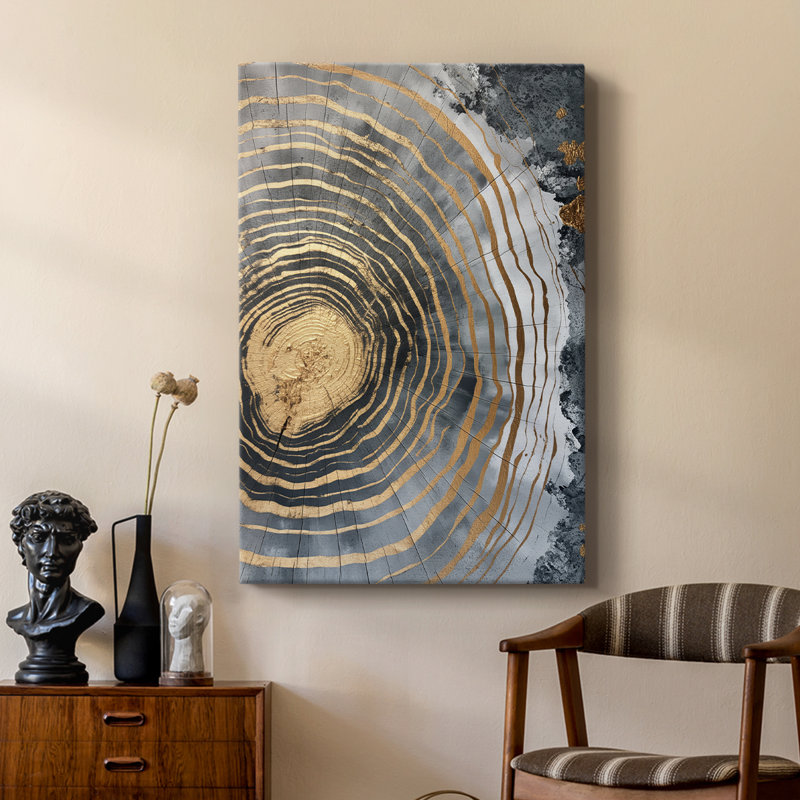 ABSTRACT Series CCLV - Cavas de galerie sur mesure, H 18 po x l 12 po