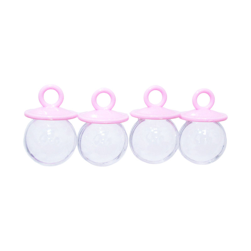 New Baby Party Favors, Rose / transparent