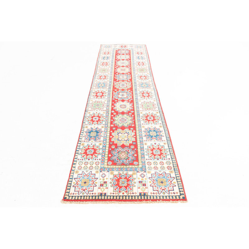 Runner Nero Red Rug