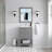 24'' Single Bathroom Vanity with Ceramic Top