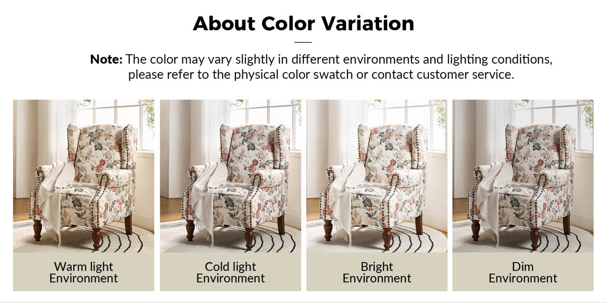 Anndi Upholstered Wingback Accent Chair