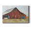 Rustic Red Barn I - reproduction d'art sur toile tendue-2125582626