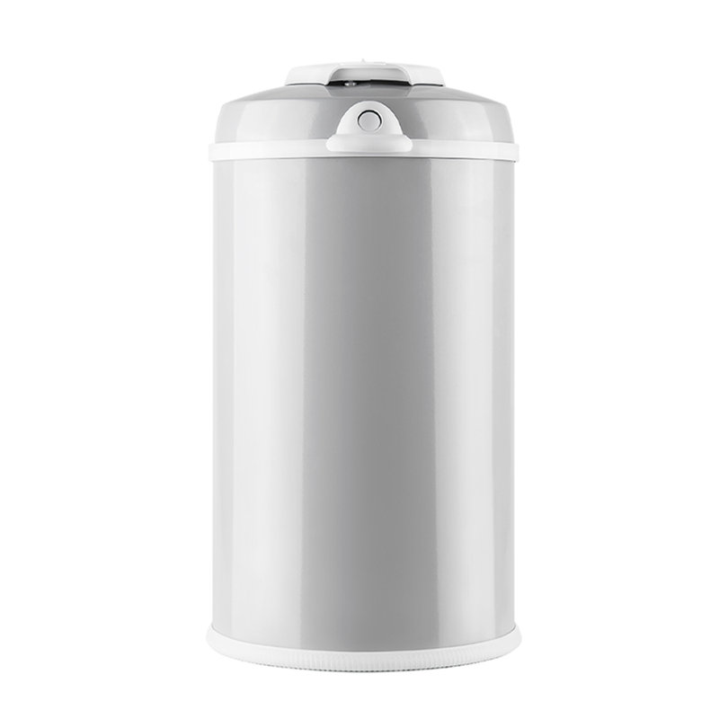 Aluminum Manual Lift Waste Basket - 10 Gallons