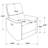 Trask Burnt Orange Glider Recliner