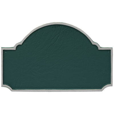 Plaque d’adresse murale sur 1 ligne fitzgerald
