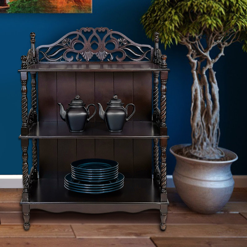 Alysandra Storage Bookcase, Expresso
