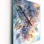 Jalene - Horloge murale lilas-1811428478