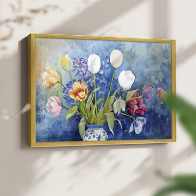 Floral Series-CVIII -Framed Print - Restickable