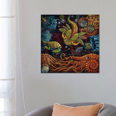 Seapods 1 Piece Wrapped Canvas Wall Art