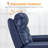27" Seat Width Zero Gravity Power Recliner Chair with Vibration Massage and Heat, Adjustable Headrest-1644495927