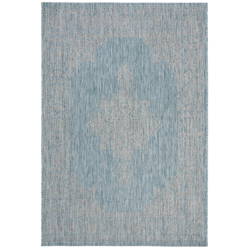 Tapis d'intérieur / extérieur performance Amedee, Rectangle 5 pi 3 po x 7 pi 7 po