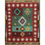 Élégance géométrique: tapis Kilim 6 x 6