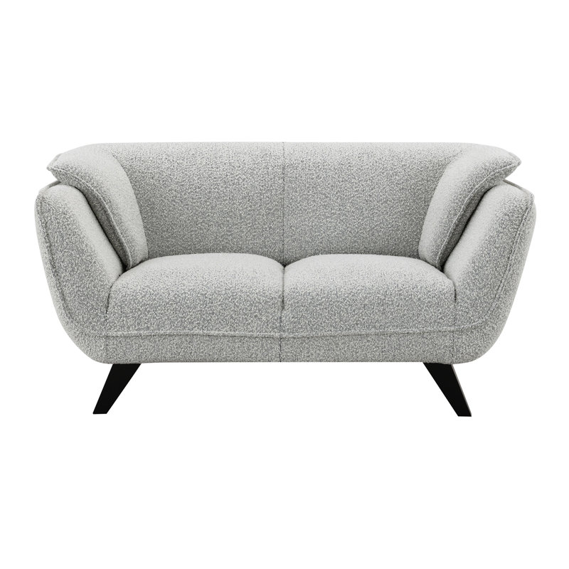 Causeuse Nayeli, Boucle gris clair