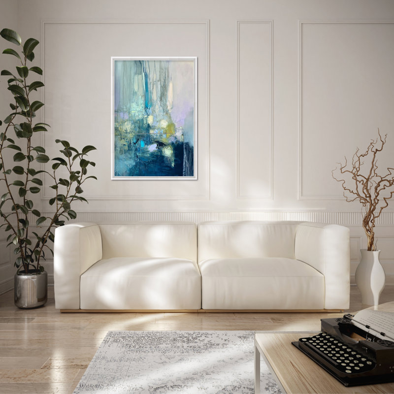 Abstract The Falls, 24" H x 16" W