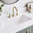 Cambridge 60.25'' Single Bathroom Vanity with Carrara Quartz Top-1304466215