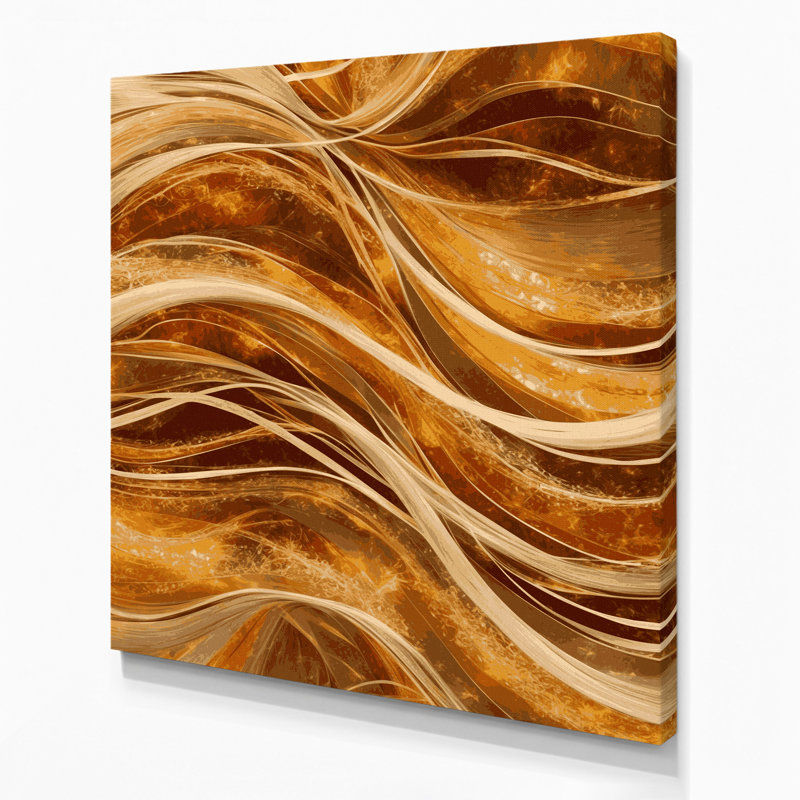 Art numérique sur toile, abstraction numérique 8, H 12 po x l 12 po