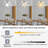 Biyori Ceiling Fan with Light 3-Speed Brushless Motor Remote Control Chandelier Fans-98234025
