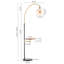 Aumiller 180cm Black Arched Floor Lamp
