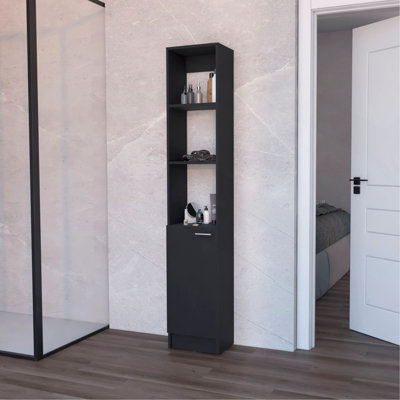Armoire à linge avec 1 porte