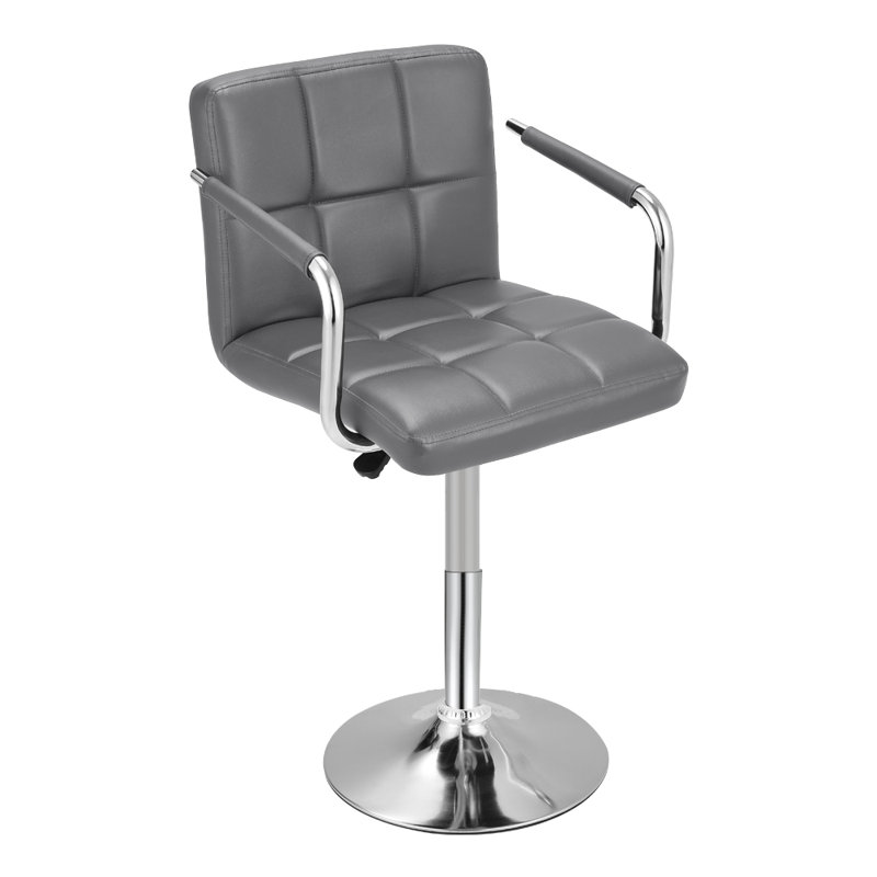 Counter Stool with Solid Wood Frame