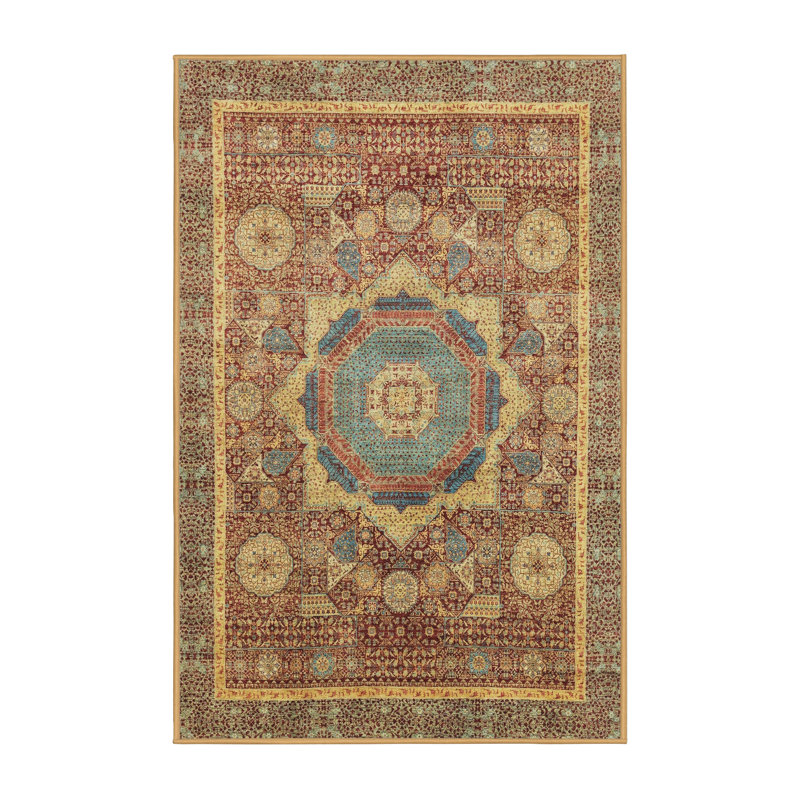 Tapis abstrait moderne 2366, Rectangle 3 pi x 5 pi