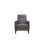 CHAISE D'INCLINAISON MUSON PUSHBack - CARBON NOIR