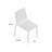 South Beach Premium All-Weather Wicker Outdoor Stacking Dining Side Chair