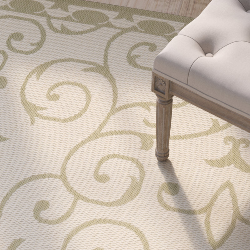 Courtyard Performance Oriental Rug, Rectangle 6'7" x 9'6"